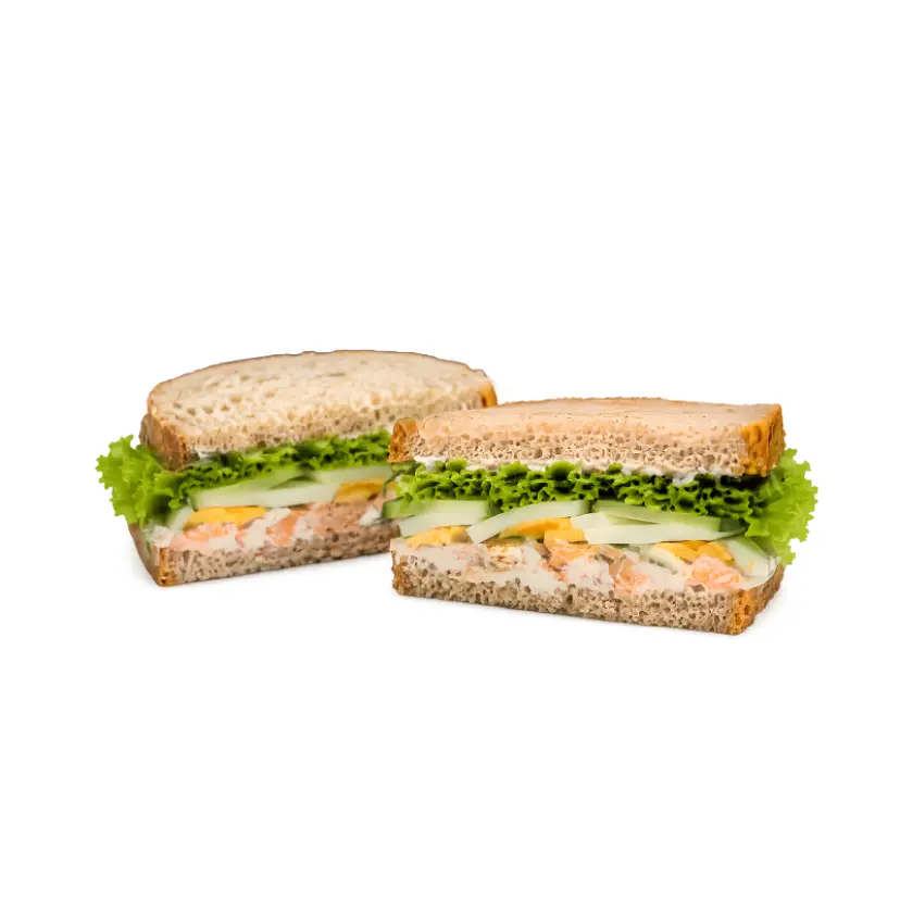 Lachs-Sandwich