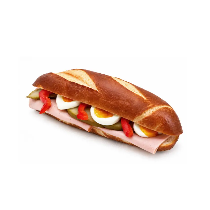 Leberkäse-Baguette