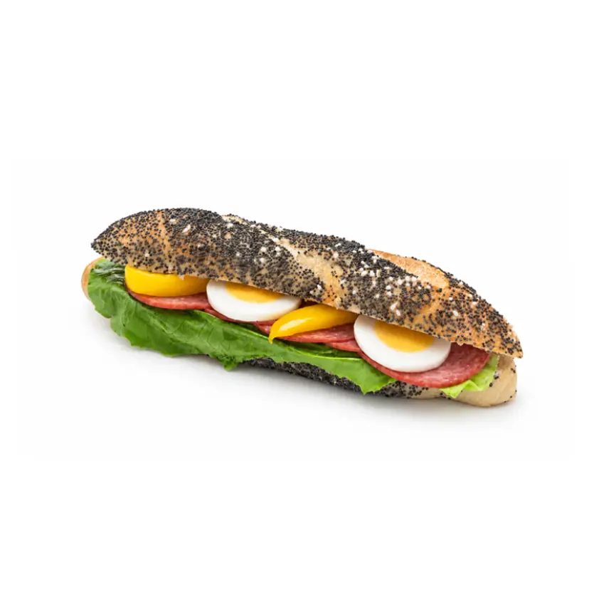 Salami-Baguette