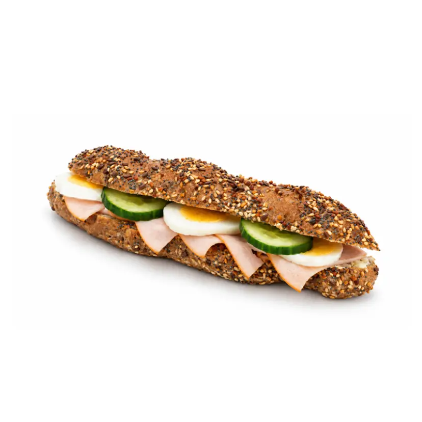 Putenschinken-Baguette